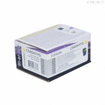 렉스마크 X548dte 정품토너 노랑 2000매(C540H1YG), 1개