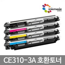 HP CP1025 재생토너 Color Laserjet CP1025 MFP M175a M275nw 126A CE310A CE311A CE312A CE313A, 3. 빨강재생토너, 1개