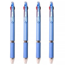 [마치] 밀룩스 파스텔 3색볼펜 0.7mm 잘써지는 펜, 10개입, 보라색