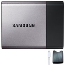 삼성전자 포터블 SSD T3 + 가죽파우치 + C-Type OTG 케이블, 3종, 1세트