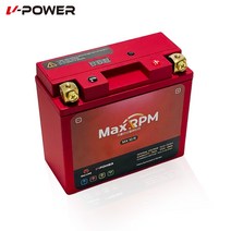 브이파워 리튬인산철배터리 오토바이 겨울시동 야마하 XMAX300 배터리 대용량 MX10R