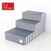 리디아넬 강아지 스텝 3단 그레이 66580 강아지계단주문제작 (9359761)
