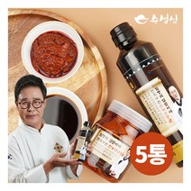 [수성심] 임성근의 한끗다른 (간장/양념장) 5통 골라담기, 선택:간장3통+양념장2통