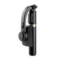 스마트폰짐벌 셀카봉 삼각대 핸드헬드 짐벌 스마트폰 블루투스 호환 스태빌라이저 삼각대 셀카 스틱 접이식, 01 Black