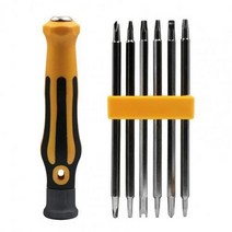 7 개/대 12 in 1 스크루 드라이버 강한 자기 미끄럼 방지 멀티 비트 세트 수공구 herramientas manuales, [01] 7 Pcsset, 01 7 Pcsset