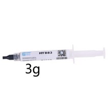 cpu구리스 HY883 니들 튜브 포장 슈퍼 카본 나노 열 그리스 CPU GPU LED J2HC 에 사용, 3g+3g