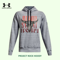 [국내매장판] UNDER ARMOUR PROJECT ROCK HOODY 언더아머 남성용 후드