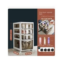 적재함 화물 공구 포터 곡물 테이블 아래 화장품 보관함 서랍식 바닥 투명 다층 마스크, Four layers