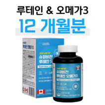 루테인 오메가3 비타민A 슈퍼비전 하루 1캡슐 60대 할머니 할아버지 중장년층 건조한 눈건강 시력 눈침침 시각 눈건강 도움 혈액순환 혈행개선 도움 홈쇼핑 영양제 가격 비교, 2통, 1250mg x 180캡슐 (하루 1캡슐)
