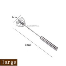 도예 조소 세라믹 휴대용 미니 스테인레스 스틸 교반기 텔레스코픽 폴리머 클레이 수동 혼합 유약 도구 도자기, Large