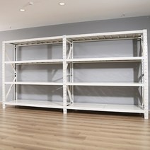 칸당하중 300킬로 철제선반세트 중량랙 창고용 조립식 파레트랙 파렛트랙 렉, 300kg독립형(나이스선반), 3단