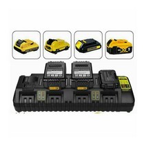 디월트 4포트 12/20V 리튬 배터리 충전기 DCB102 DCB104 DCB204 DCB205-2 /Mrupoo 4 Ports Dewalt Charger
