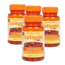 홀랜드앤바렛 Holland & Barrett Lutigold Lutein 영국 루티골드 루테인 6mg 100캡슐, 4팩