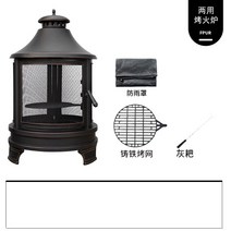 펠릿난로 화목 난로 캠핑 불멍 야외 스토브, 오븐+가방