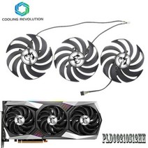 그래픽 카드 팬 PLD09210S12HH DC12V 0.40A 4Pin for MSI GeForce RTX 3060 RTX 3060 Ti RTX 3070 RTX 3080 RTX 3, 세트