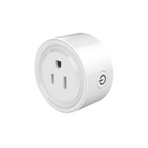 CORUI 10A US WiFi TUYA 스마트 플러그 소켓 원격 제어 가전 스마트 생활 Alexa Google 홈으로 작동 허브 없음, 1 PCS, [02] white
