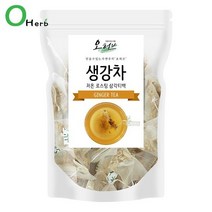 오허브oherb 생강차 삼각티백차 25개 건생강차 생강물 진저티 242972