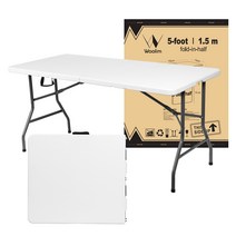 브로몰딩 야외 접이식테이블 1500테이블 캠핑테이블 (152cm) 테이블상판접이식 행사매대/가판대
