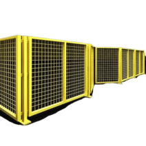 메쉬 펜스 헨스 철조망 철망 울타리 파티션 주택 담장 안전문 울타리, 높이 1.2m * 너비 2m