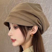 데이즈원 여성 챙모자 가을 겨울 중년 여자 두건 항암모자