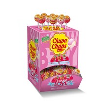 Chupa Chups 츄파춥스막대사탕 롤리팝 딸기맛모음 파티용사탕 어린이집아이들간식 대용량 150개입 1세트