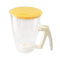 플라스틱 컵케익/와플/팬케이크 반죽 디스펜서 깔때기 반죽/케이크 푸어러 크레이프 머핀 믹스 베이킹 도구 C0013 111640, 배터 디스펜서