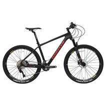 휠러 이글1.0 시마노데오레 22단 고급 카본MTB자전거, 블랙, 완조립, 15.5인치