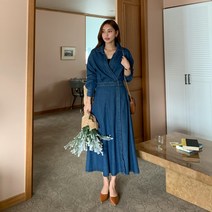 에브리나나 / 무드랩 데님원피스