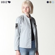 [UGIZ] 인디비주얼 스냅 블루종 (남녀공용) (택가격:159800원)
