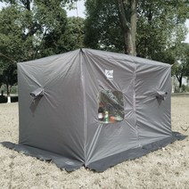 컴팩트 웜 쉘터 4~6인용 겨울등산쉘터 보온 방풍, Type:(T3d1) Type, 단품