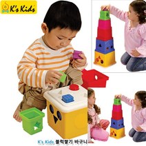 뉴리웹 블럭장난감 탑쌓기 끼우는블럭 탑블럭 블록끼우기