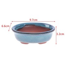 화분통1pc 9.76.63.2cm 새로운 냄비 냄비 통기성 석기 구멍화분, 사진으로