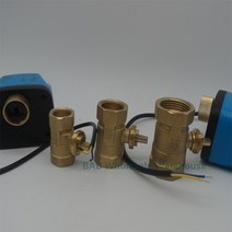솔밸브 2 와이어 웨이 전동 액추터 동력 황동 볼 밸브 AC220V DN15G12 quot DN25G1quot 자동 제어 차단
