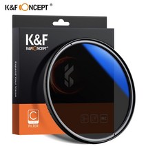 K & F Concept CPL 카메라 렌즈 필터 울트라 슬림 광학 멀티 코팅 원형 편광판 49mm 52mm 58mm 62mm 67mm 77mm 82mm