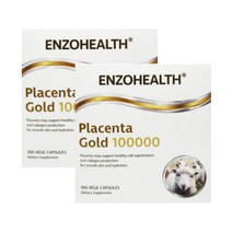 엔조헬스 플라센타 골드 100000 뉴질랜드 양태반 100캡슐 x2, 2box, 100개