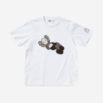 유니클로 x 카우스 도쿄 퍼스트 티셔츠 화이트 JP Uniqlo x Kaws Tokyo First 티셔츠 White JP