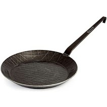 Petromax 페트로막스 연철 프라이팬 긴 손잡이 팬 가정용 캠핑용 후라이팬 Wrought Iron Skillet Long Handle Pan, 28cm, 검은색