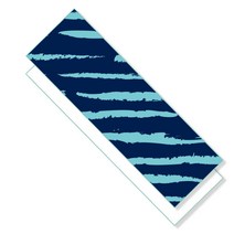 Capezio 스포츠 타월 40*80 흰색 배경, 블루 바 (30*100 흰색)