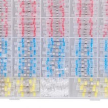 공구 납땜 씰 와이어 커넥터 330개 Pe 플라스틱 주석 합금 열 수축 터미널 블록 자동차 및 오토바이, one option, one option