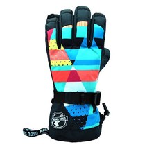 스노우보드엣징 Winter Sport Women Skiing Gloves Outdoor Warm Man Snow Mittens Mountain Husband Glove Waterp, [01] S, [07] as picture
