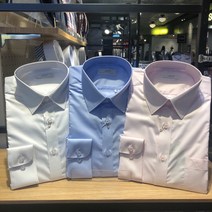 맨하탄셔츠 NC서면점 #일반핏 #가격할인 긴팔 뱀부 스판 비지니스 일반핏셔츠(화이트-24A1011/블루-24A1021/핑크-24A1031)
