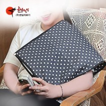 한일의료기 정품 4계절용 전기찜질기 원적외선 국산 황토볼 찜질패드 온열찜질기 디자인 도트