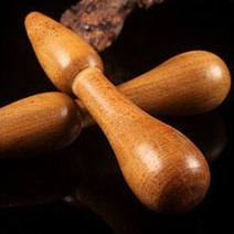 목소장 물소뿔 괄사 마사지 도구 경락, 1개, A05)장미목 지압괄사2호