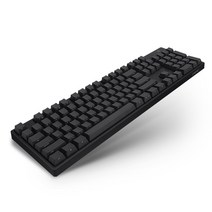 씽크웨이 체리미엄 PBT 측각 한영 기계식 키보드 흑축, CROAD C604, 블랙 + 차콜그레이, 일반형