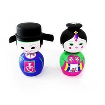 모두몰/ 전통인형 신랑신부각시 목각 결혼선물 외국인, 상세내용표시