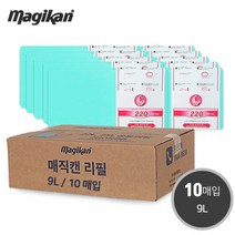 매직캔 휴지통 전용 리필, 선택2) 9리터용 10매[220R10B]