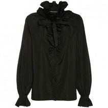 ALBERTA FERRETTI 알베르타 페레티 Ruffled 실크 blend taffeta shirt151705
