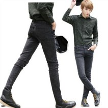 TANC TANC 머버스 봄가을바지 남성바지 청바지 스키니 슬림핏 데님팬츠 밴딩 오버핏 빅사이즈 패션