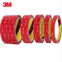 3M 4910 VHB 아크릴 폼 투명 초강력 양면테이프 1.5M, 3M 원형4910/ 35mm /9개입