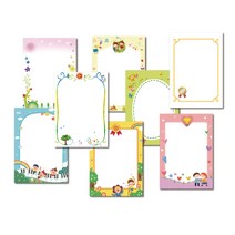 (50장)상장 A4 컬러상장용지(8종)/졸업/입학/시상, 6꽃피아노